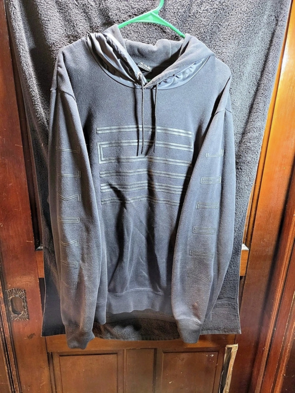 Jordan Air Jordan Graphic Fleece Pullover Flight Hoodie Black XXL